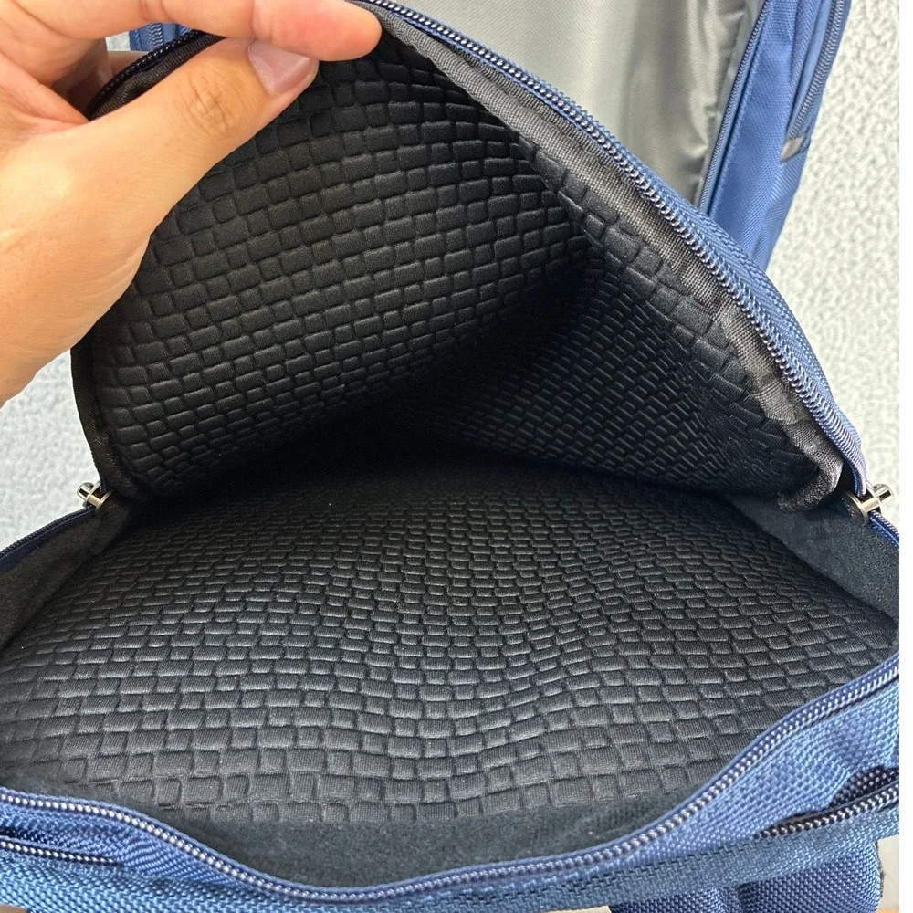 Tumi Alpha 2 T-Pass Business Class Brief Pack Mens Blue Laptop Travel Nylon